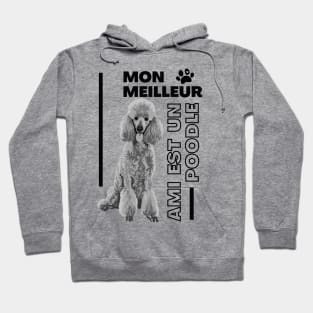 Mon Meilleur Ami Est Un Poodle Hoodie